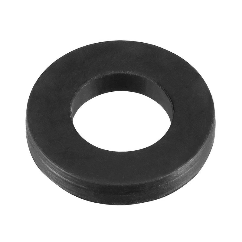 يو إكس سيل غسالات مسطحة مطاطية من uxcell 19 مم OD 10 مم معرف 3 مم سمك لخرطوم مياه الصنبور، عبوة من 20 قطعة - Image 3